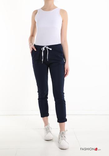 Cotton Trousers with pockets with bow - ph 5