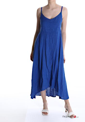 Scamiciato in Lino scollo a V