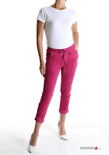 Cotton Trousers with pockets with bow - ph 5