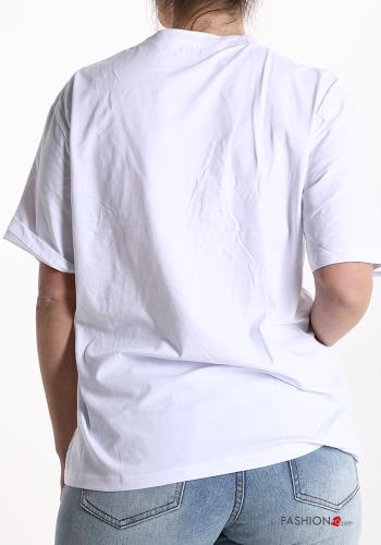 Patterned Cotton T-shirt - ph 2