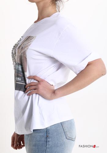 Patterned Cotton T-shirt - ph 3