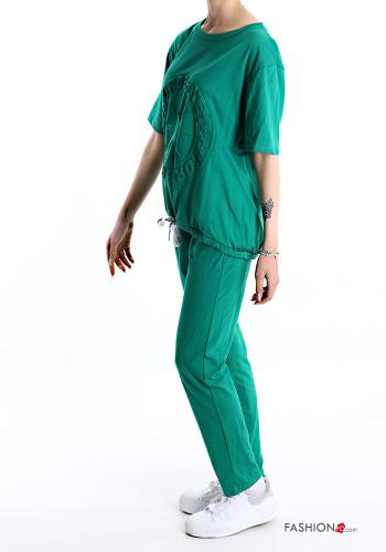 Tuta sportiva in Cotone con fiocco - ph 3
