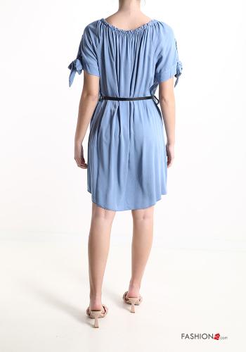 Dress with belt with buttons - ph 2