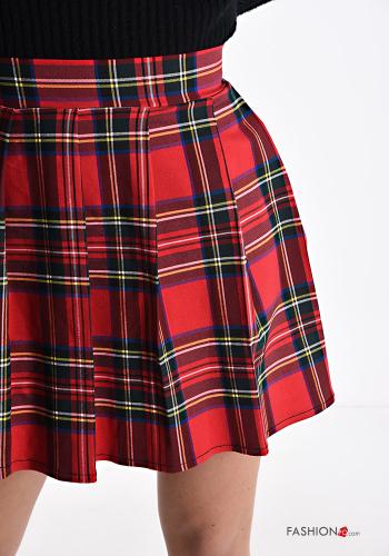 Minigonna plissé Fantasia tartan - ph 4