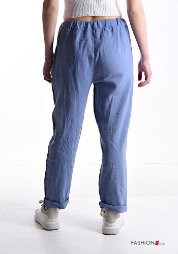Pantalon en Coton avec coulisse - ph 2
