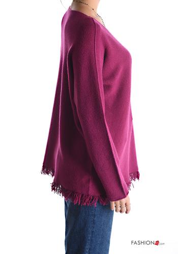 Strickpullover mit Fransen - ph 3