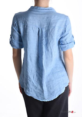Linen Shirt with buttons - ph 2