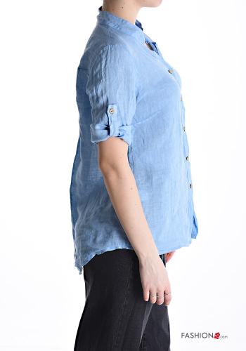 Linen Shirt with buttons - ph 3