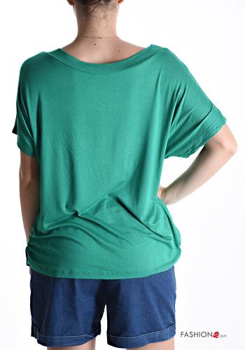 T-shirt oversize manga curta gola redonda - ph 2