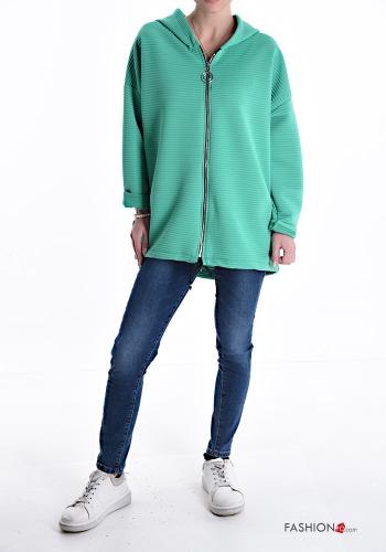 Jacket with zip with hood - ph 5