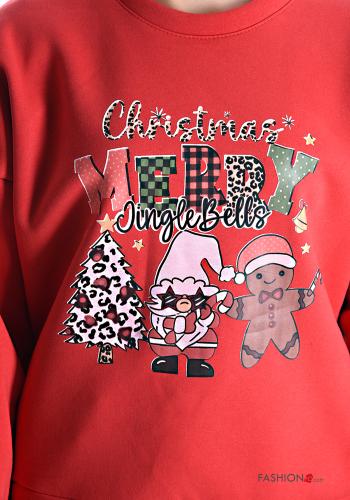 Christmas crew neck Cotton Sweatshirt - ph 4