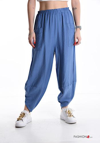 Oversize Hose mit Taschen mit gummizug - ph 1