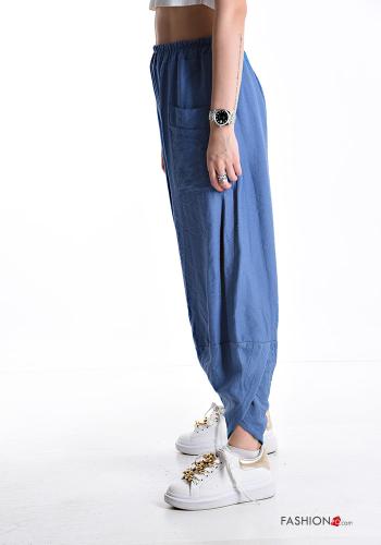 Oversize Hose mit Taschen mit gummizug - ph 3