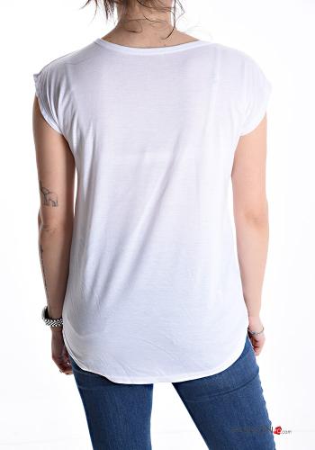 T-shirt maniche corte girocollo Fantasia stampata - ph 2