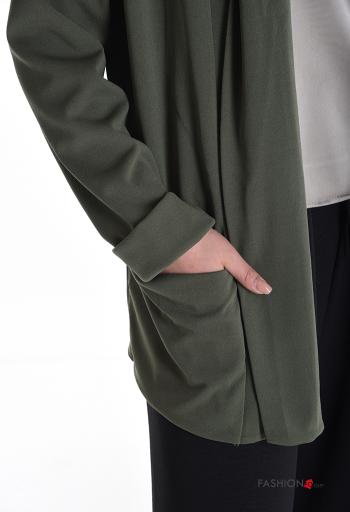 Veste manches longues avec poches sans doublure - ph 4