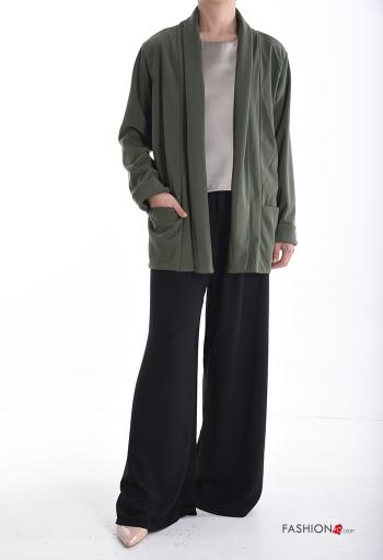Veste manches longues avec poches sans doublure - ph 5