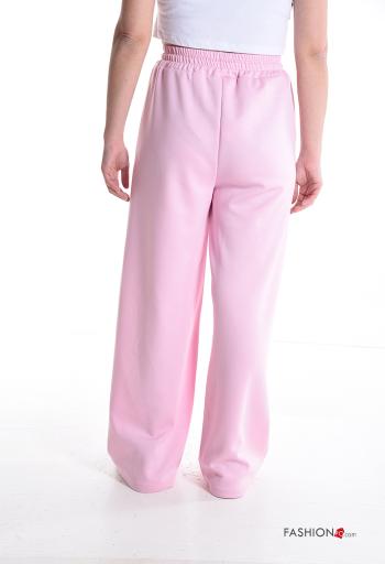 Pantalone sportivo lungo con tasche con elastico - ph 2