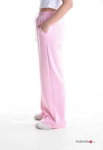 Pantalone sportivo lungo con tasche con elastico - ph 3