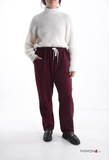 Trousers with pockets with elastic - ph 5