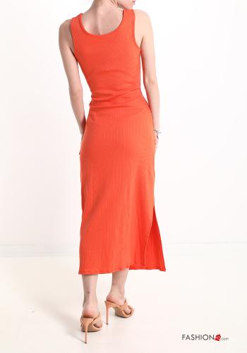 Cotton Sleeveless Dress with v-neck - ph 2