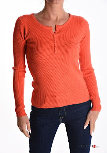 Cotton Sweater with buttons - ph 1