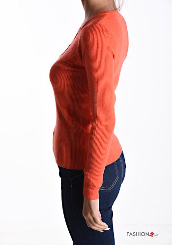 Cotton Sweater with buttons - ph 3