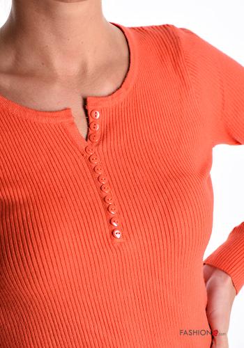 Cotton Sweater with buttons - ph 4