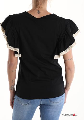 Lettering print Cotton T-shirt - ph 2