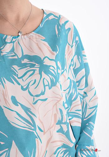 Blumenmuster Bluse - ph 4