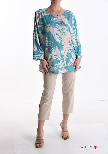 Blumenmuster Bluse - ph 5