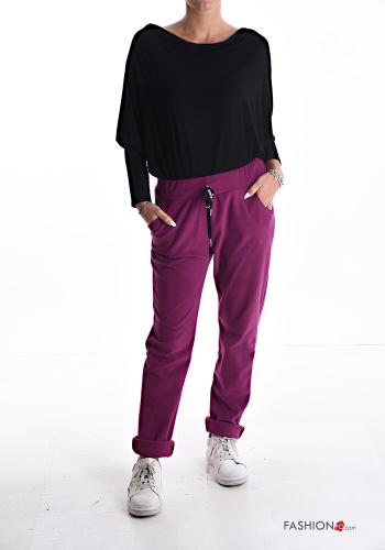 Joggers with drawstring with elastic with pockets - ph 5