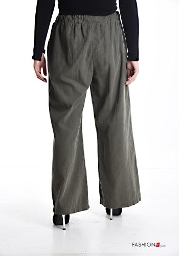 Pantalon en Coton avec poches avec coulisse - ph 2
