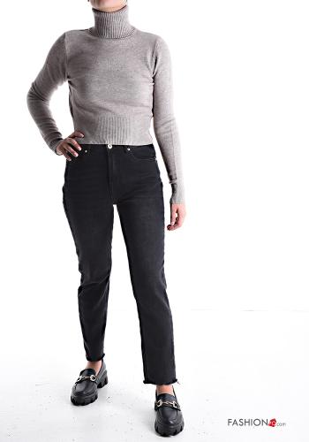 lange ärmel kurz Rollkragenpullover - ph 5