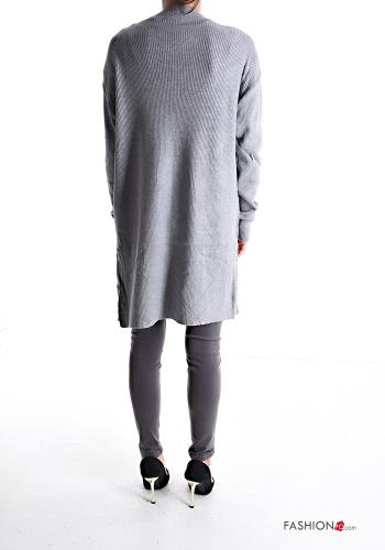 Cardigan costine con tasche - ph 2