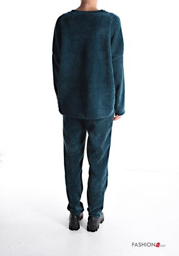 long sleeve crew neck Co-ord with pockets with elastic - ph 2