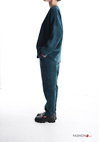 long sleeve crew neck Co-ord with pockets with elastic - ph 3