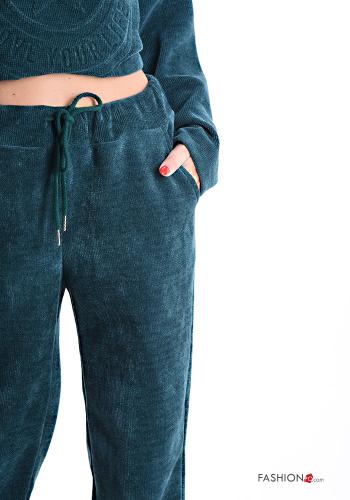 long sleeve crew neck Co-ord with pockets with elastic - ph 4