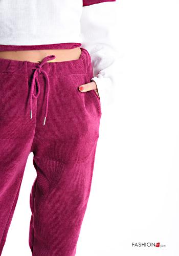 long sleeve crew neck Co-ord with pockets - ph 4