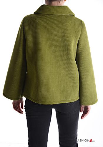 Cappotto con colletto senza fodera con bottoni con tasche - ph 2