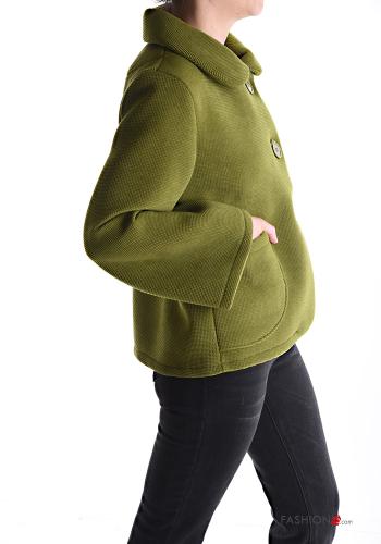 Cappotto con colletto senza fodera con bottoni con tasche - ph 3
