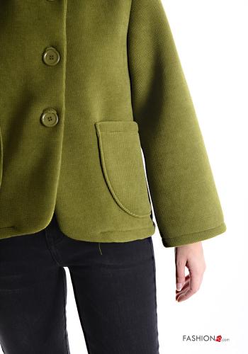 Cappotto con colletto senza fodera con bottoni con tasche - ph 4