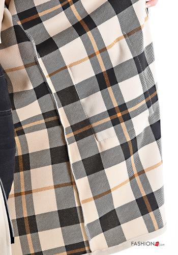 long sleeve Coat with pockets without lining with zip with hood - ph 5