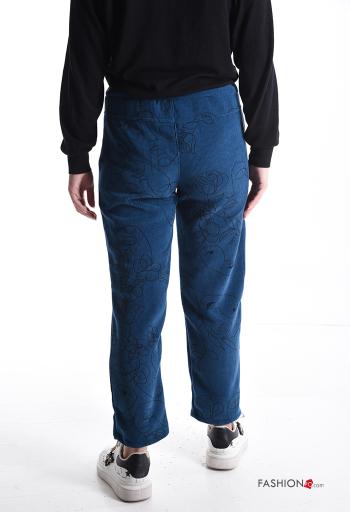 Pantalone Fantasia artistica con tasche con coulisse - ph 2
