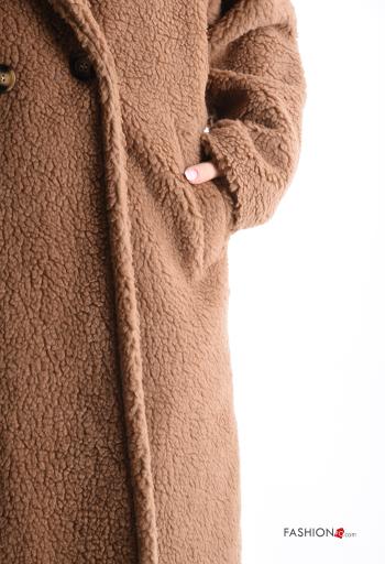 Teddy Bear Coat with buttons with lining with pockets - ph 4