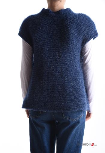 kurze ärmel Strickjacke mit Knöpfen - ph 2