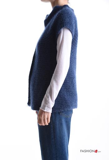 kurze ärmel Strickjacke mit Knöpfen - ph 3