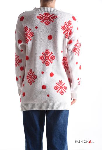 Christmas long sleeve crew neck Sweater - ph 2