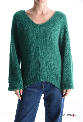long sleeve Sweater with v-neck - ph 1