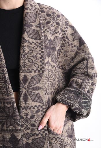 Chaqueta de Algodón manga larga con bolsillos sin forro - ph 4