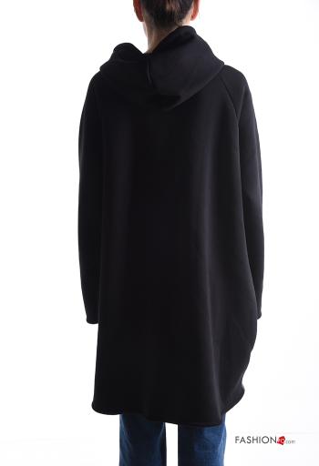 Cotton Jacket with zip with hood - ph 2